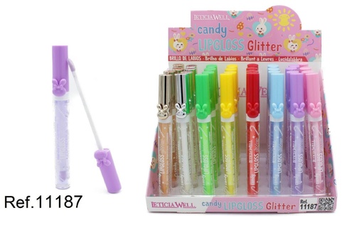 [8435433230816] Brillo labial Lip Gloss Glitter Candy Conejito 32 unidades - Cosméticos y cuidado de labios