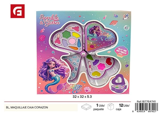 [187764741] Caja de maquillaje corazón - Juguetes para belleza