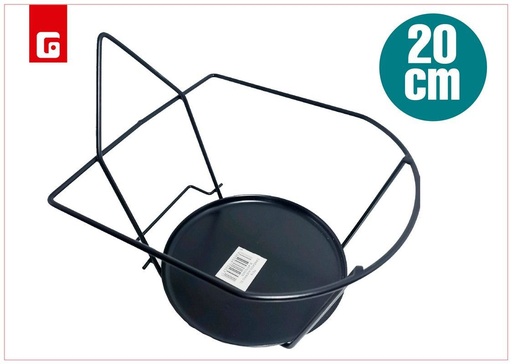 [313515043] SOPORTE PARA MACETAS DE PARED 20CM - Accesorios de jardinería modernos