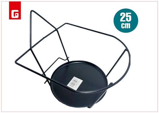 [313515057] SOPORTE PARA MACETAS DE PARED 25CM - Accesorios de jardinería prácticos