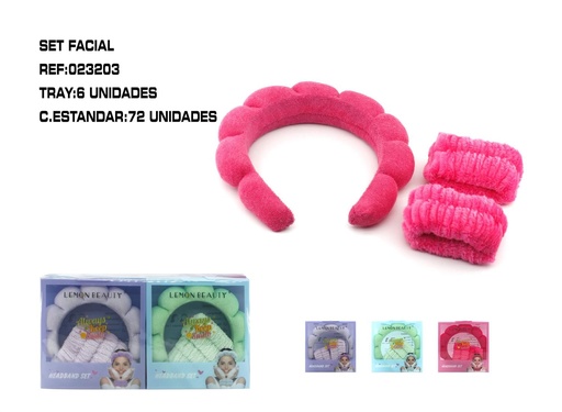 [023203] Juego de diademas con muérdago 6/U - Accesorios para el cabello y diademas