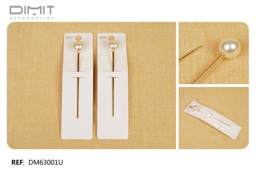 [8435693879206] Palito para pelo 12/U DM63001U - Accesorios para el cabello y pinzas
