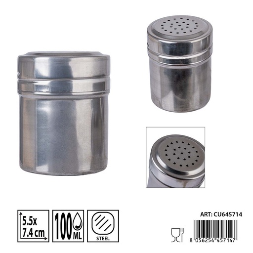 [0241036] Salero pimentero 100ML 5.5X7.4CM - Herramientas de cocina