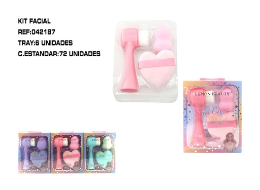 [042187] Set facial 6/u - Higiene personal