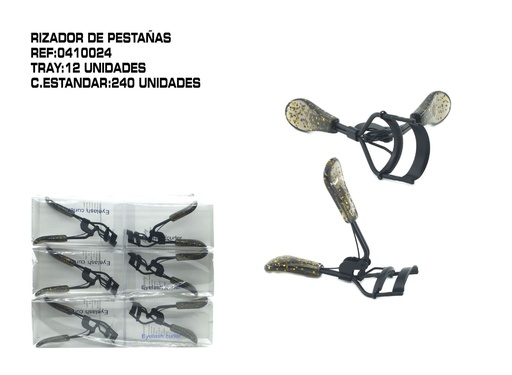 [0410024] Rizador de pestañas 12/u - Accesorios de belleza