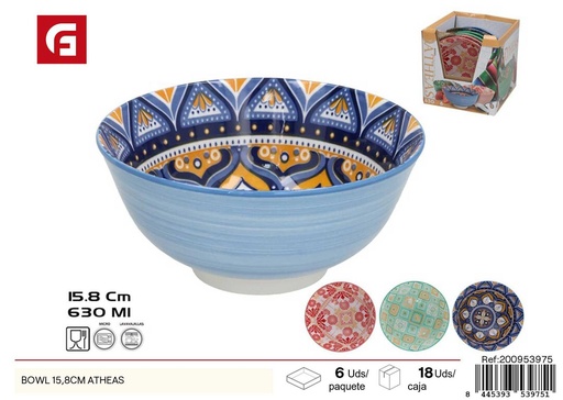 [200953975] Cuenco Atleas 15.8 cm - Vajilla de vidrio y cerámica decorativa