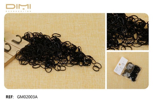 [8435452591448] Gomititas NGR 24 u - Accesorios de pelo para peinados creativos