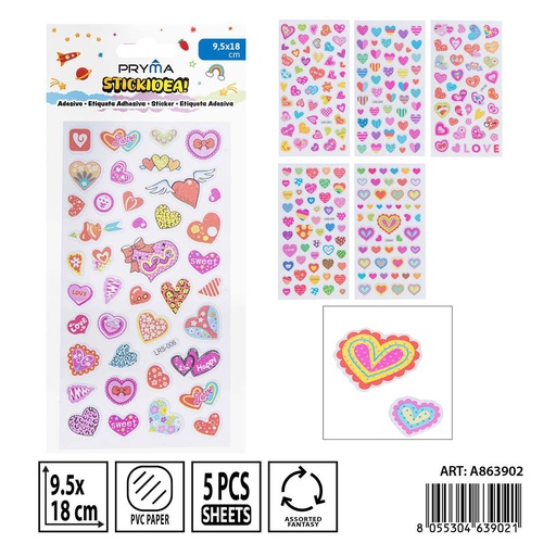 [0237406] Etiqueta adhesiva 9.5x18cm - Material de oficina y etiquetado