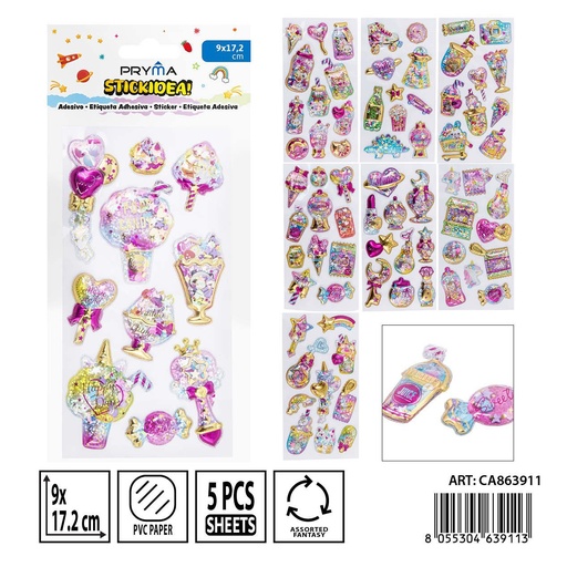 [0237449] Etiqueta adhesiva 9x17.2cm - Material de oficina y etiquetado