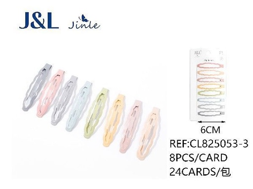 [8445801314789] Pack de 8 ranas 6 cm surtidas 24 unidades - Accesorios para el cabello