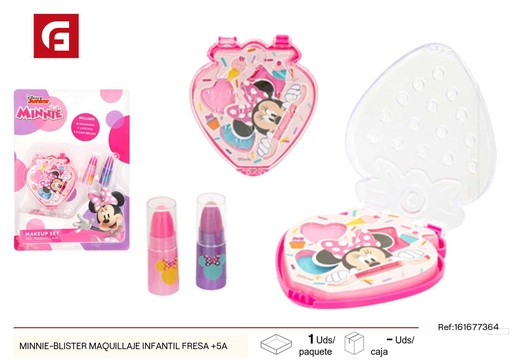 [161677364] Maquillaje infantil Minnie blister - Juguetes de belleza para niños