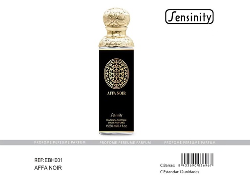 [EBH001] Bruma corporal Affa Noir 250 ml - Fragancias para hombres