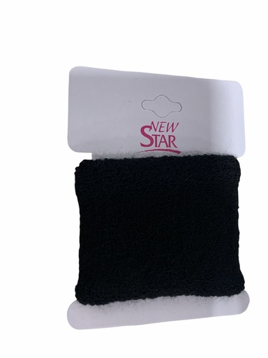 [095231] Goma negra 12 unidades New Star - Accesorios para el cabello