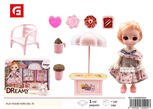 [189880994] Doll Play House Hora del Té - Juguetes y muñecas