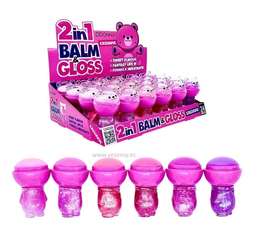 [8436045039231] Bálsamo y brillo 24 unidades - Productos cosméticos y brillo labial
