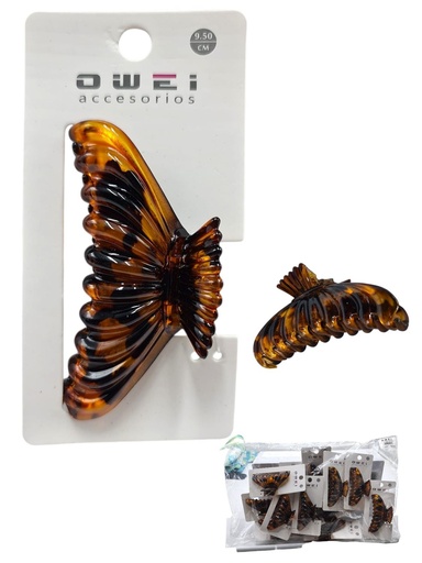 [8428947252474] Pinza de 9.5 cm 12 unidades - Accesorios de cabello y peinado