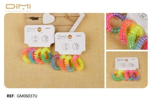 [8435693852490] Goma de cable 24 unidades - Accesorios de cabello y peinado