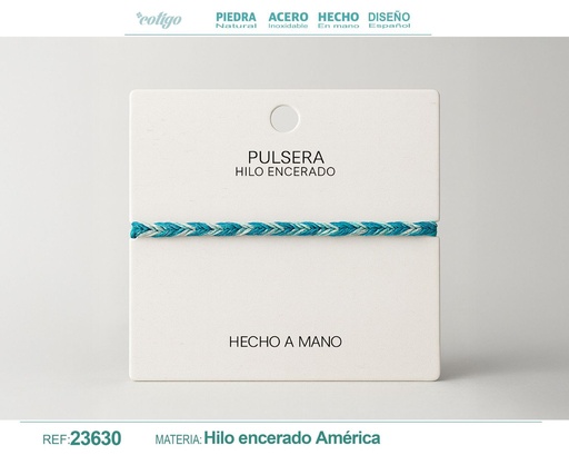 [23630] Pulsera de hilo encerado - Accesorios de moda y joyería