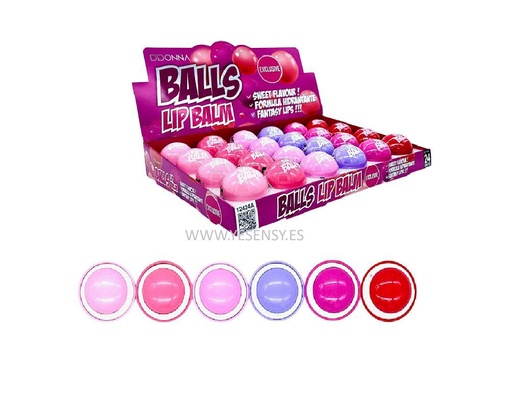 [8436045039248] Bálsamo labial en bola 24/u DD12424A - Cosméticos, brillos labiales y cuidado