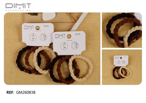 [8435693884804] Coleteros 5cm Surtidos 24U - Accesorios para el cabello 