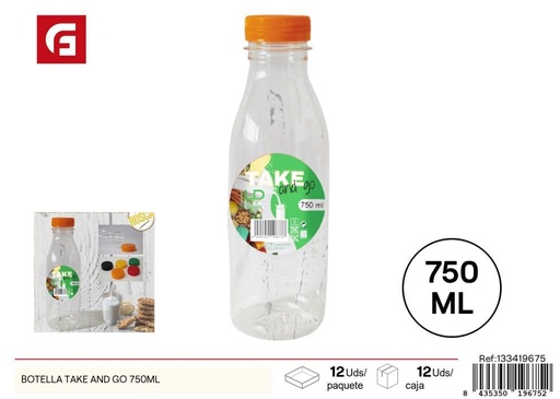 [133419675] Botella Take and Go 750 ml - Envase de plástico para líquidos