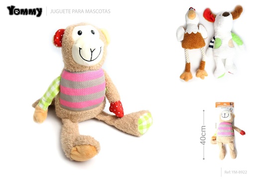[YM8922] Juguete peluche de animal de 40 cm - Accesorios para mascotas