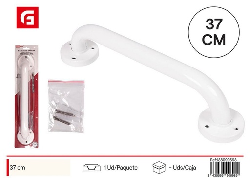 [188090698] Barrá de seguridad blanca 37cm - Accesorios de baño