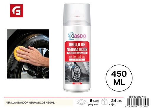 [171317709] Abrillantador de neumáticos 450ml - Accesorios de coche