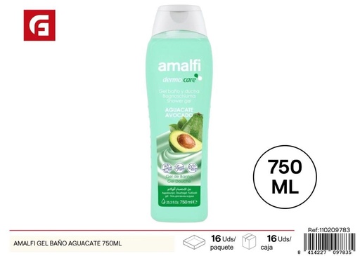 [110209783] Jabón de baño Amalfi aguacate 750ml - Productos de cuidado personal
