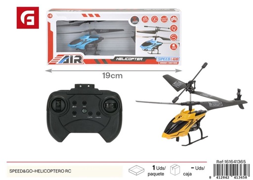 [161641365] Helicóptero RC Speed&Go - Juguetes y vehículos teledirigidos