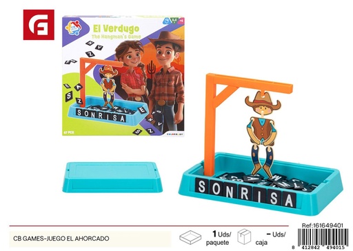 [161649401] Juego de ahorcado CB GAMES - Juguetes y juegos de mesa