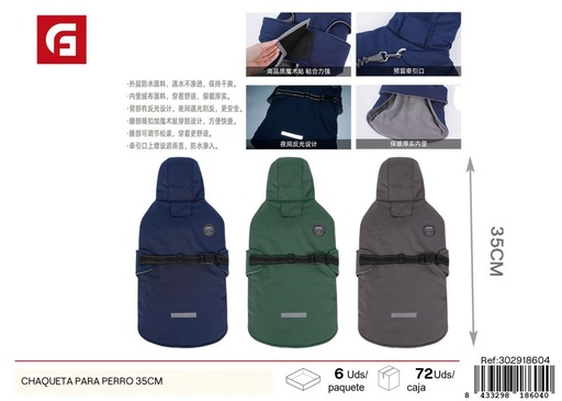 [302918604] Chaqueta para perro 35cm - Accesorios de belleza para mascotas