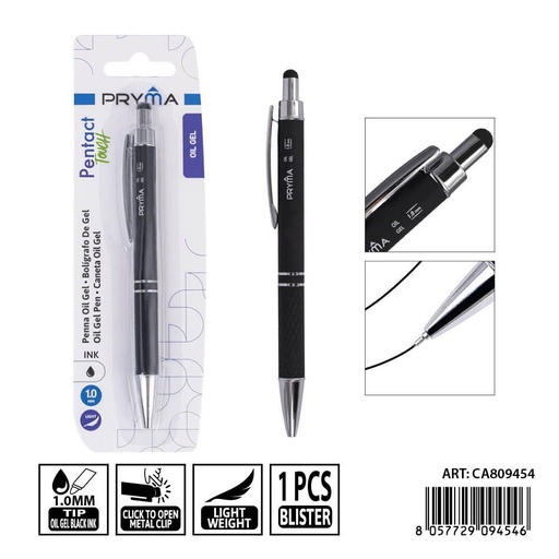 [0238816] Bolígrafo para pantallas táctiles PRYMA 1mm - Diseño versátil