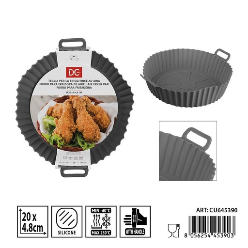 [0239396] Bandeja de freidora reutilizable 20x4.8cm - Utensilios de cocina y accesorios