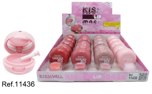 [8435433231240] Lip Mask Kiss Tarro 20/U 11436 - Hidratación profunda para labios