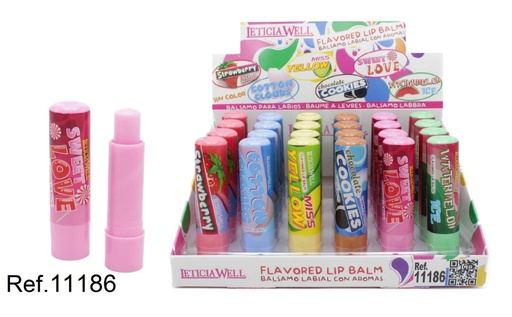 [8435433231592] Bálsamo labial sabor chuches 24/U 11186 - Delicia para los labios
