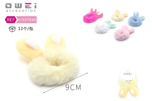 [8428947270355] Coletero de peluche  - Accesorios para el cabello y gomas con pompones