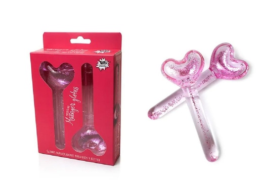 [8436559478045] 2 Globos de masaje facial Girl Power - Productos de belleza y cuidado facial
