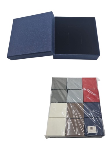 [138068-02] Cajas de regalo 9x9cm R/neg 24/u NS - Cajas de regalo