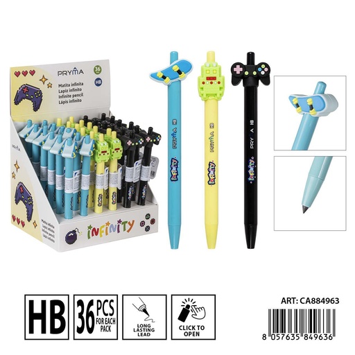 [0235992] Lápiz eterno infinito HB de 14.5 cm - Utensilios de escritura y papelería