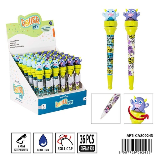 [0237521] Bolígrafo giratorio 1 mm - Bolígraphos creativos y divertidos