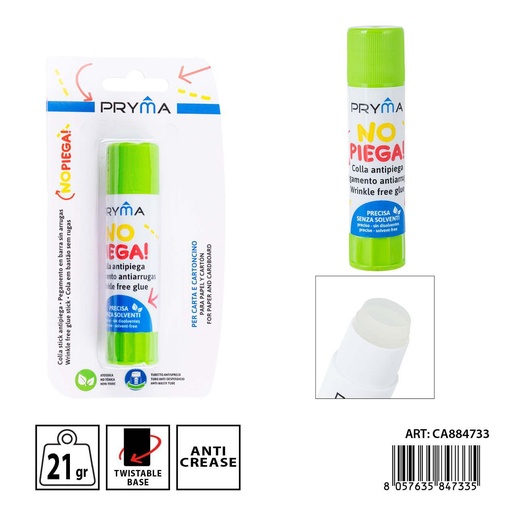 [0235453] Pegamento en barra sin arrugas 21g - Utensilios de pegado escolar