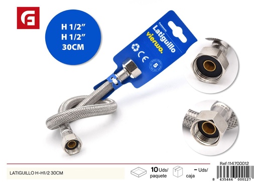 [114700012] Latigullo H-H1/2 30 cm - Accesorios para fontanería