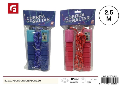 [187769512] Saltador con contador 2.5m - Juguetes deportivos y actividades al aire libre