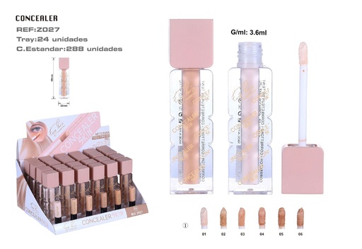 [Z027-01] Corrector 24 Unidades - Corrector de maquillaje