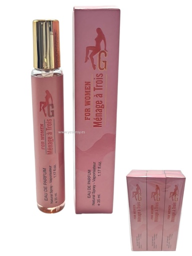 [8439627632158] Ménage A Trois 35 ml Eau de Parfum 6 Unidades - Perfume variado