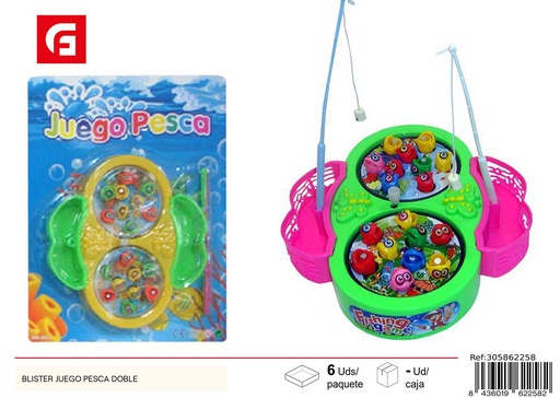 [305862258] Juego de pesca doble blister - Juguetes y juegos