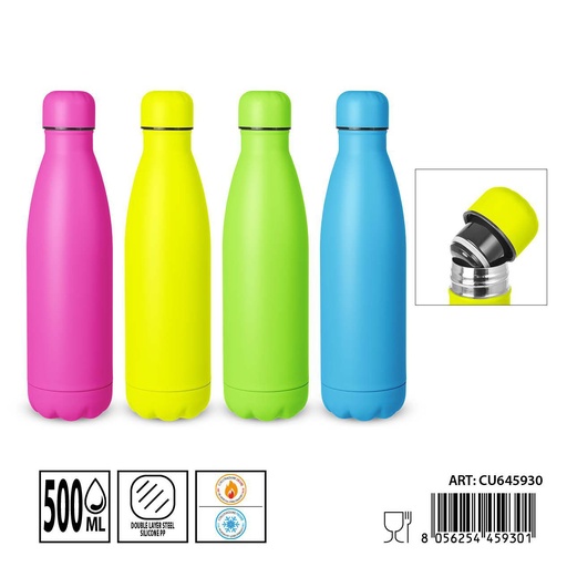 [0242101] Botella térmica de 500 ml 7.1x26.5 cm - Accesorios de cocina