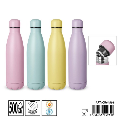 [0242102] Botella térmica 500ml 7.1x26.5cm - Utensilios de cocina y bebida