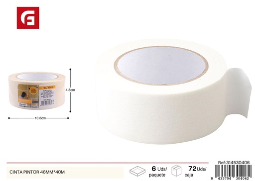 [314530406] Cinta de pintor 48mm*40m - Herramientas de ferretería